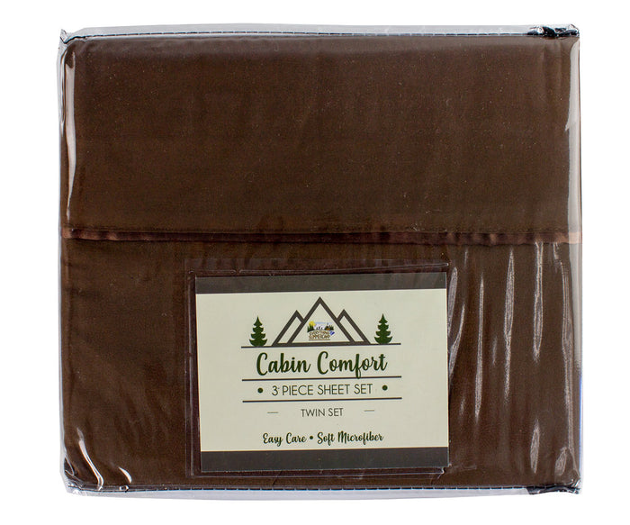 Cabin Comfort Twin Sheet Set|13086