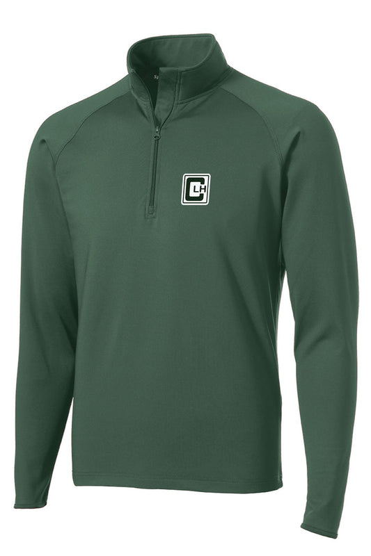Camp Lake Hubert Mens 1/2 Zip Warm-Up Jacket