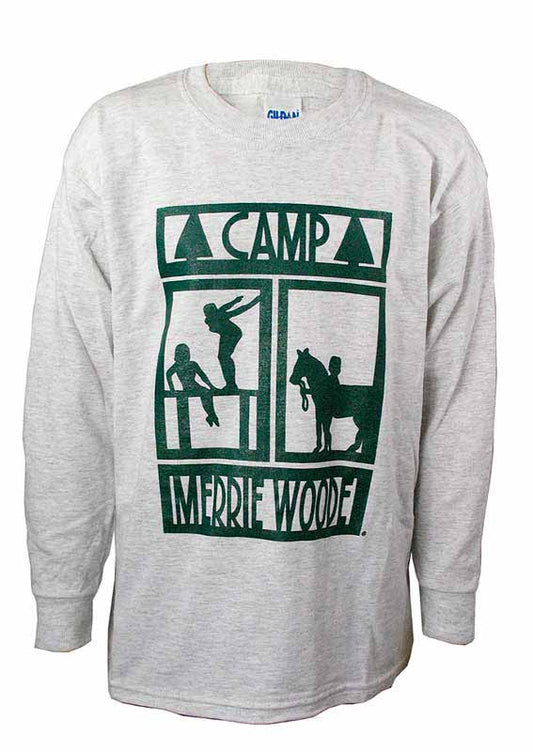 Camp Merrie-Woode Long Sleeve Tee with Print