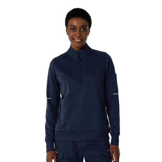 Rugged Flex RSCU Women's Half Zip Dark Navy