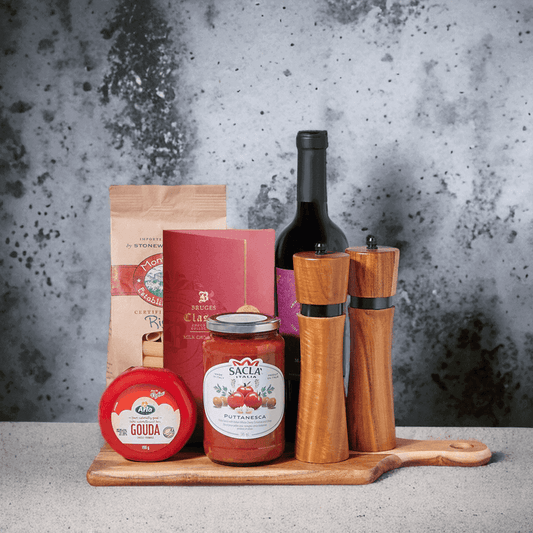 Charmed Wine & Cheese Gift Set