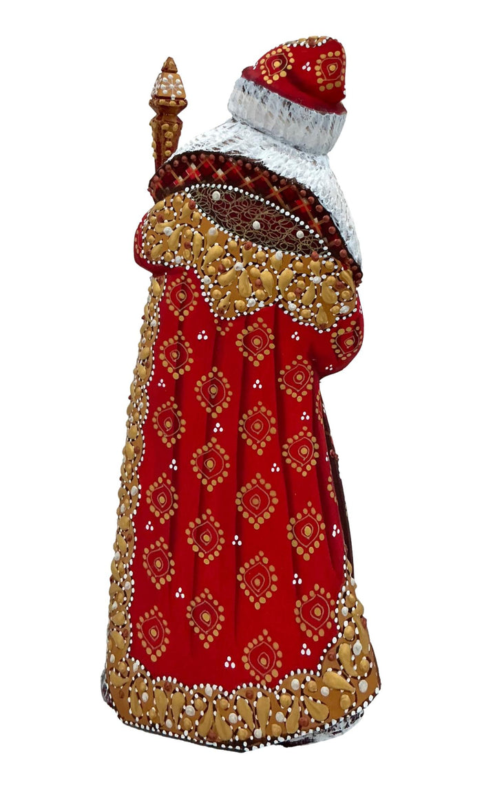 Christmas Gift Hand Carved Santa BuyRussianGifts Store