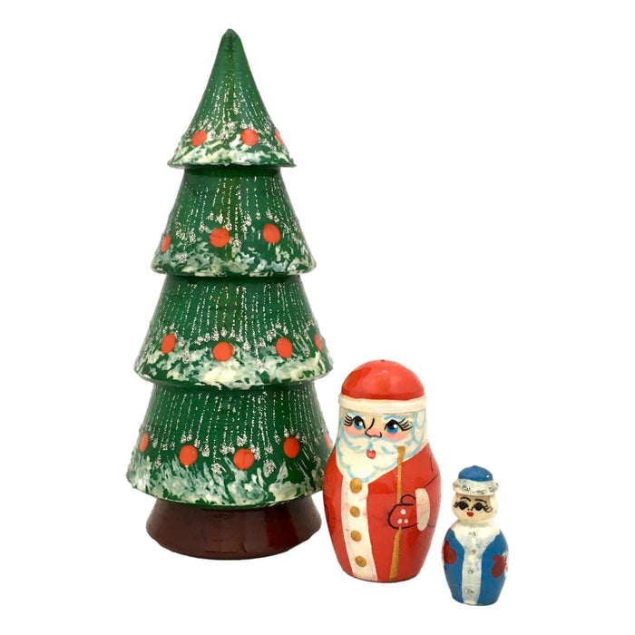 Christmas matryoshka dolls
