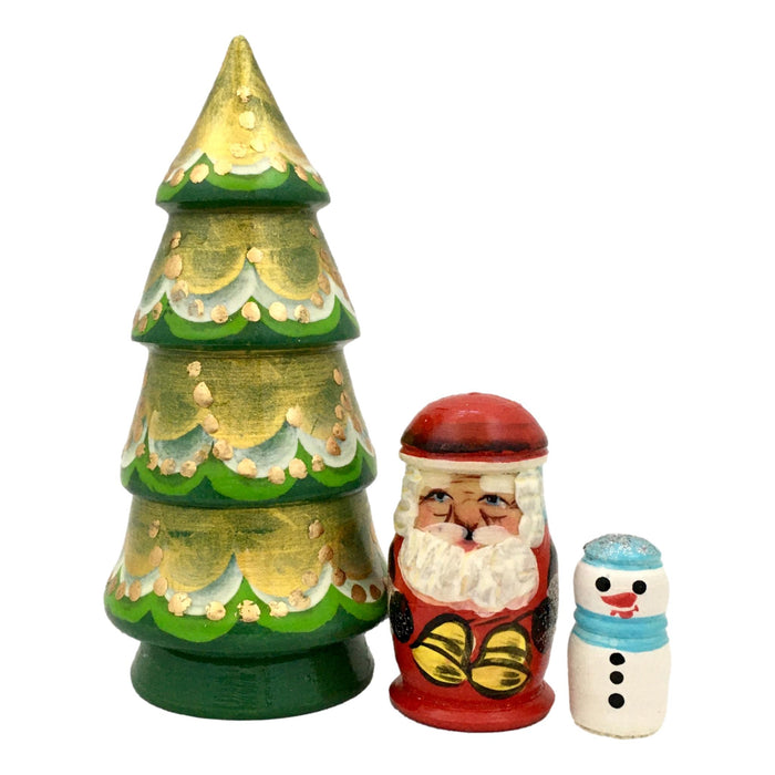 Christmas nesting doll