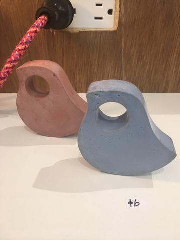 Concrete Birds Decoration
