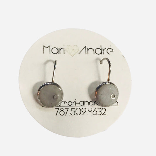 Concrete Hook Earrings