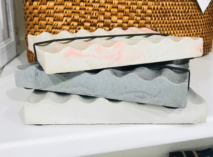 Concrete Soap Holder 1