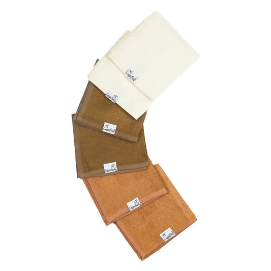 Copper Pearl 6 Ultra Soft Wash Cloths in Dune