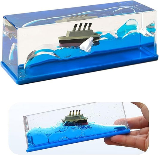 Cruise Ship Blue