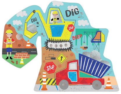 20 Piece Jigsaw - Construction Digger