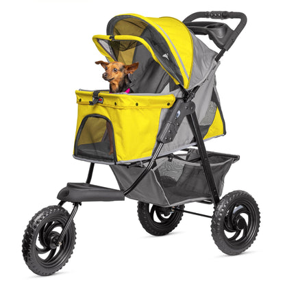 Dogline - TrailRunner Pet Stroller with 12" Mixed Terrain Rubber Tires