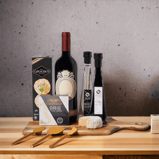 Delicious Pleasures Gift Board from Monthly Sommelier USA - Gourmet Gift Basket - USA Delivery