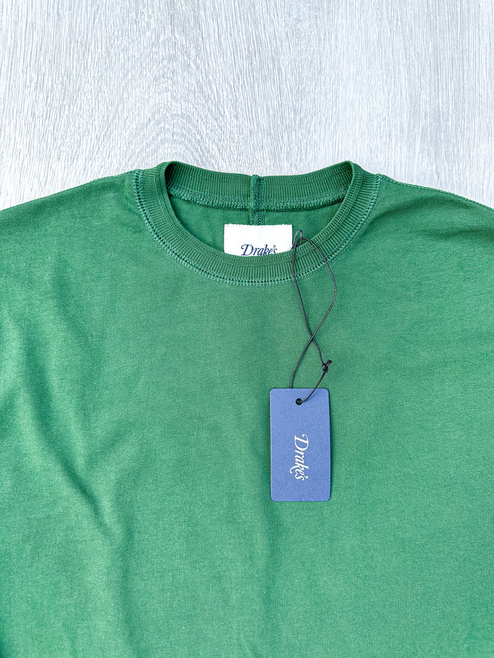 Drake's Dark Green Long Sleeve Hiking Tee Shirt - House Of Huntington