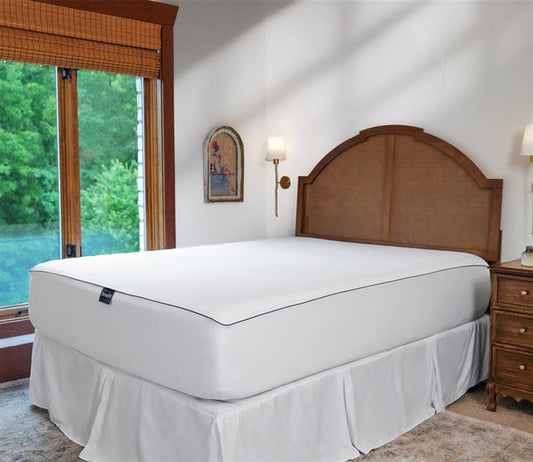 DreamFit DreamComfort Waterproof Mattress Protector by DreamFit, in roomscene