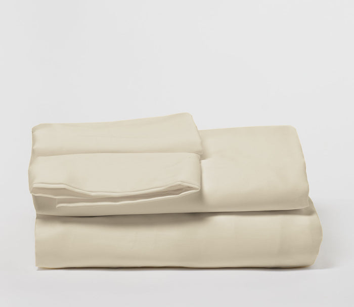 DreamFit Degree 3 Cotton Sheet Set, in ivory, silo