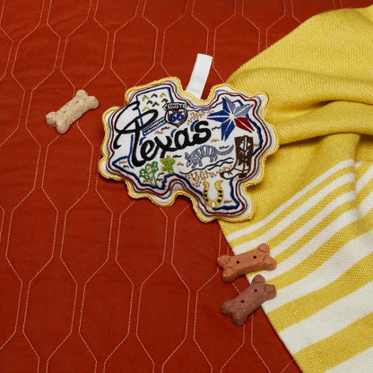 Ore’ Originals - Wish You Were Here Dog Toy | Texas
