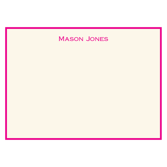 Ivory / Fuchsia / No