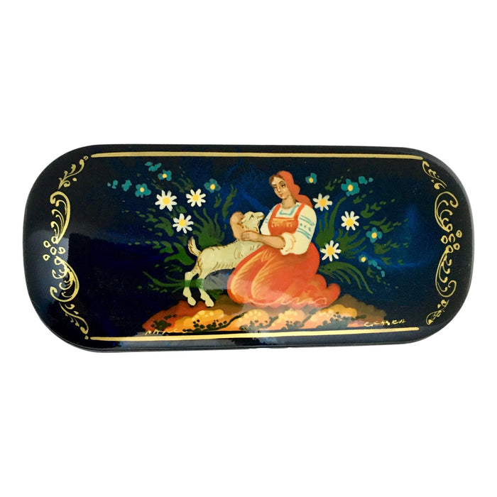 Russian gift eyeglass case
