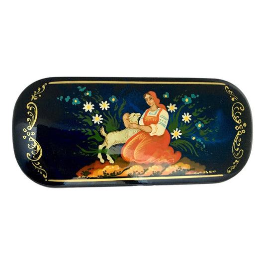 Russian gift eyeglass case