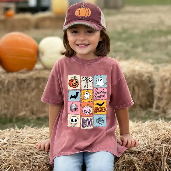 Color Block Halloween