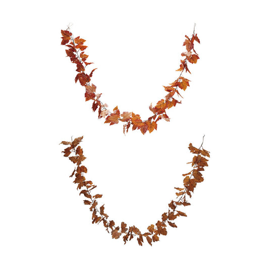 Faux Leaf Garland