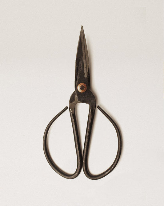 Forged Steel Scissors — forged scissors shown individually; Farmhouse Pottery