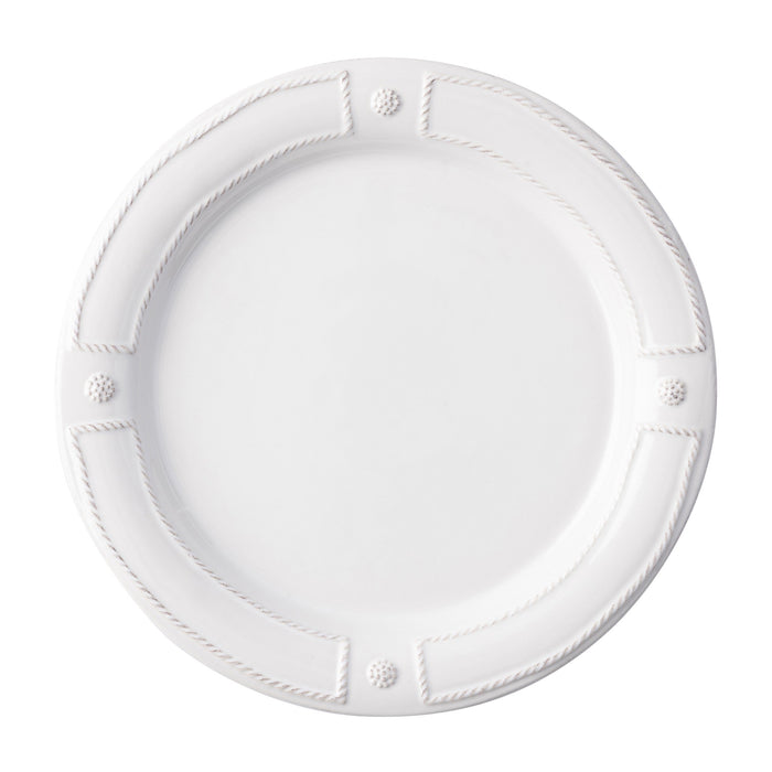 French Panel Whitewash Dessert/Salad Plate