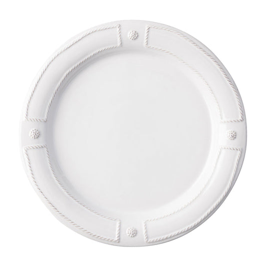 French Panel Whitewash Dessert/Salad Plate