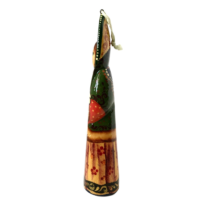 Russian girl Christmas ornament