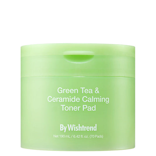 Green Tea & Ceramide Calming Toner Pad