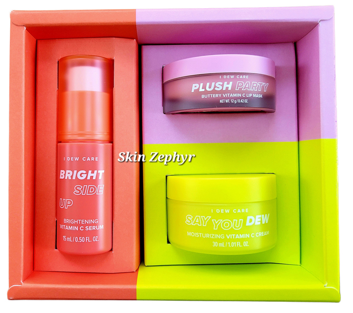 I Dew Care Vitamin To-Glow Pack - Lip mask+ Moisturizer+ Serum