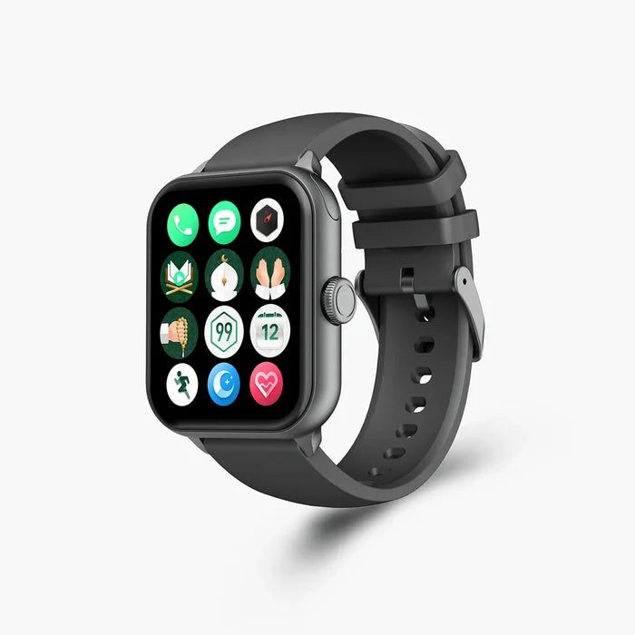 Islamic Smart Watch with Qibla Finder & Prayer Times | iQibla Qwatch S6