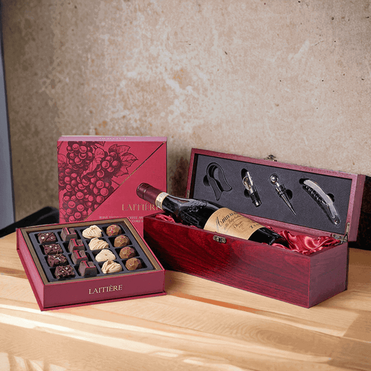 Italian Zenato Amarone Wine Serving Gift from Monthly Sommelier USA - Wine Gift Basket - USA Delivery