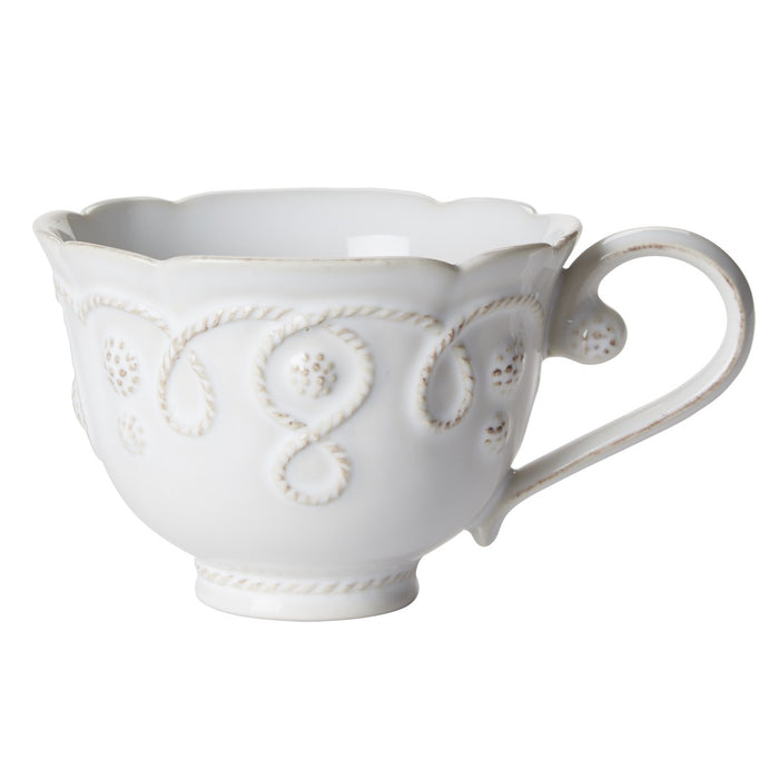 Jardins du Monde Whitewash Tea Cup