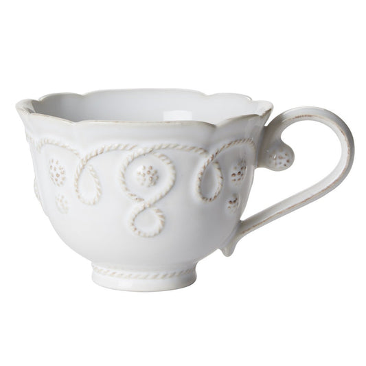 Jardins du Monde Whitewash Tea Cup