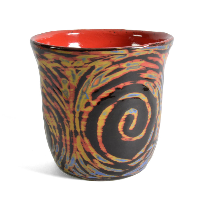 John Hutson Pottery Sugar Skull Tumbler - The Barrington Garage