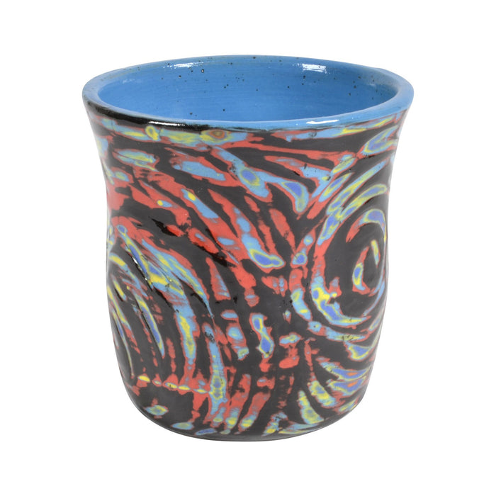 John Hutson Pottery Sugar Skull Tumbler