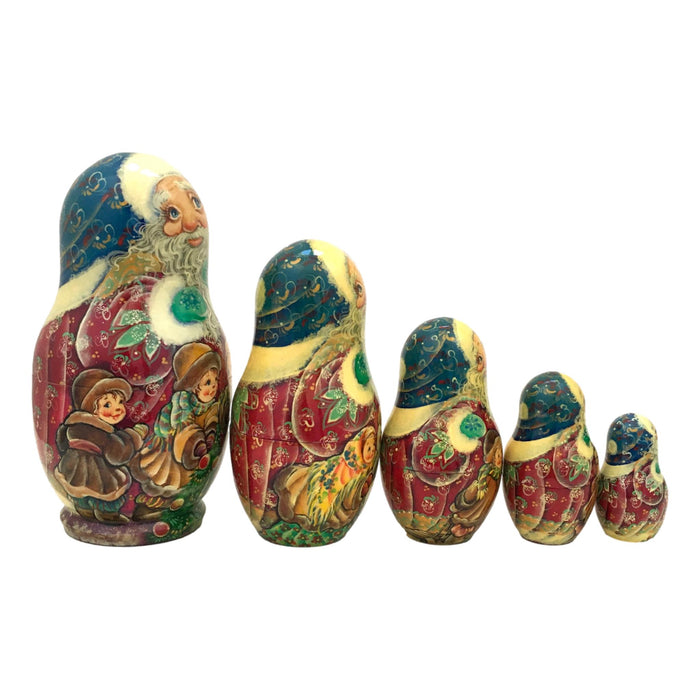 Santa Russian Nesting Dolls BuyRussianGifts Store