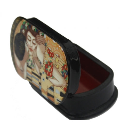Lacquer Box Inspired the Kiss by Gustav Klimt