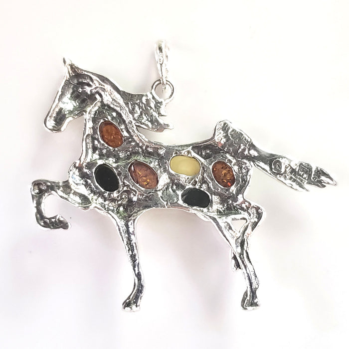 925 silver horse