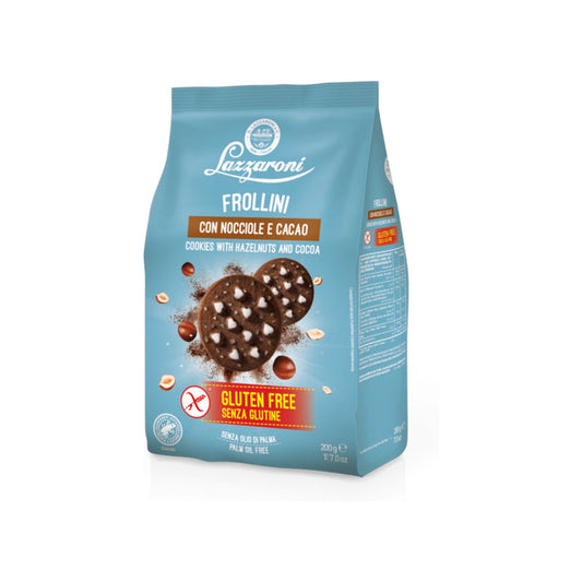 Lazzaroni Cookies With Hazelnut And Cocoa Gluten Free