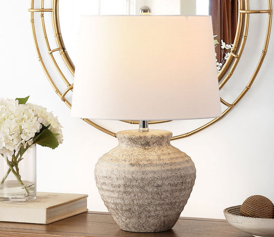 Ledger Ceramic Table Lamp by Safavieh