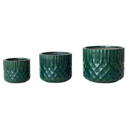 Lightweight Indoor/Outdoor Planters with Drainage Holes