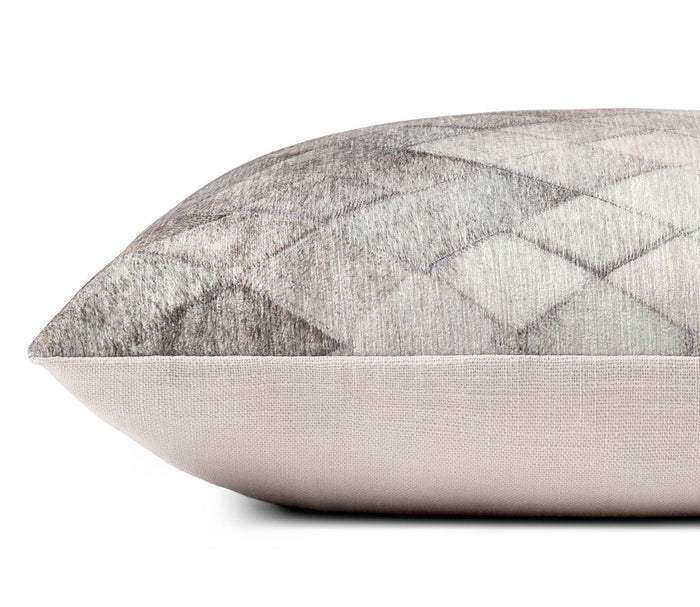 Diamond Faux Hide Throw Pillow by Loloi