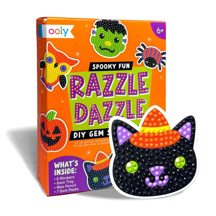 Mini Razze Dazzle DIY Gem Sticker Kit - Spooky Fun
