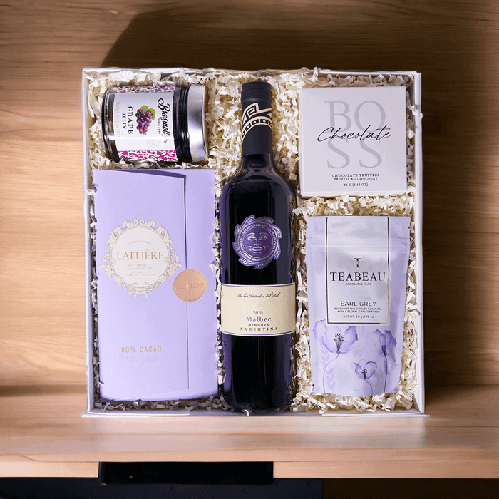 Mother's Day Wine Gift Basket from Monthly Sommelier USA - Wine Gift Basket - USA Delivery