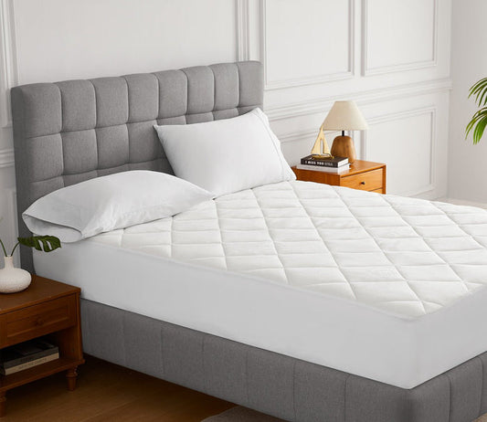 Night Song Bamboo Blend Mattress Pad by City Mattress, roomscene