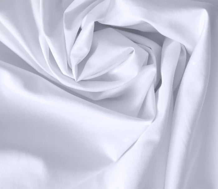 Night Song Sheet Set by City Mattress, closeup of white sheets
