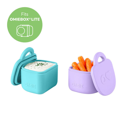 OmieDip Set of 2 Aqua, Purple