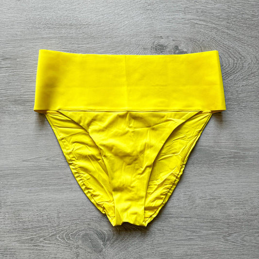 Pain De Sucre Yellow Angie Bikini Bottoms - House Of Huntington